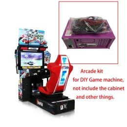 Oyunlar Arcade Kit Outrun Araba Yarış Motorlu Sürüş Simülatörü Simülatör Ana Kurulu TT Motosiklet Rolling Çocuklar Yarış Oyunu Makinesi DIY