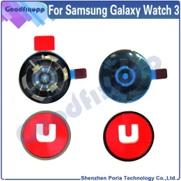 Filtros para Samsung Galaxy Watch3 R840 R845 45mm R850 R855 41mm Bateria Tampa traseira Lente de vidro para Samsung Relógio 3 Tampa traseira Lente de vidro