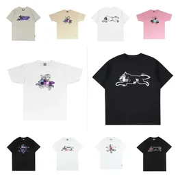 Summer Short Sleeve Men Women Sweatshirt BBC Designer T Shirt Fashion Print Round Neck Pullover Tee Cotton Oversize T-shirt Pure Cotton billion Boys Ice Cream Dogs