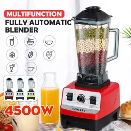 Blender Houselin Professional Compact Smoothie Food Processing Blender, 4500Watts, för frysta drycker, smoothies, såser, mer