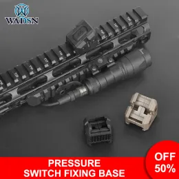 إكسسوارات WADSN تكتيكية التحكم في الضغط على السلك مفتاح الضغط PEQ15 DBAL A2 MODBUTTON LASER LISHER LISTER