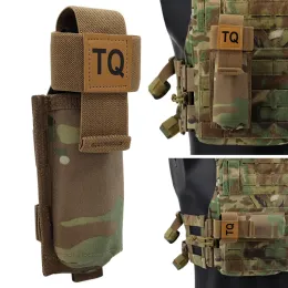 Bags VULPO Classic Style Tactical TQ Pouch Tourniquet Holder EMT Trauma Kit Storage Pouch Molle System Hunting Vest Gear