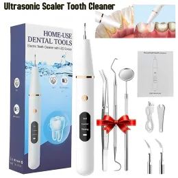 Irrigador Scaler dental elétrico ultrassônico para remover pedras odontológicas de saúde oral de saúde orana Branqueamento dental para adultos/crianças