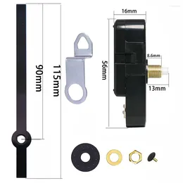 Relógios de parede Tide Clock Quartz Movimentos Ferramentas Tidal Tool Tool DIY com cabide de metal no