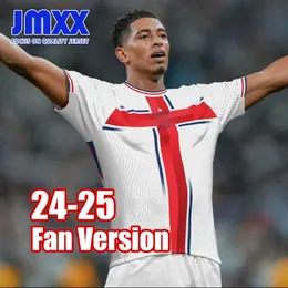 JMXX 24-25 Inglaterra Jerseys Special Edition Anniversary Comemoração Mens uniformes Jersey Man Football camisa 2024 2025 Versão de fãs