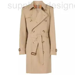 Frauen Trench Coats Designer Männer Frauen mittenlange Trenchcoat NZNJ