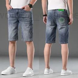 Herren Jeans Designer Sommer Casual Jeans Herren kleiner Fuß, schlanker Baumwoll-Stretchshorts Fünf-teilige Hosen bestickte Hosen CSWW CSWW