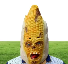Corn Latex Scary Festival For Bar Party Adult Halloween Toy Cosplay Costume Funny Spoof Mask5468540