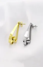 Retro Minimalist Square Hoop Irregular Stud Earrings Exaggerated Cold Wind Fashion Earring for Women Opening Accessories5575811