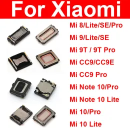 Kablar Inbyggda hörlurar Earpiece Top Ear Högtalare för Xiaomi Mi 8 9 9T 10 Pro Lite Mi 8SE 9SE CC9 CC9E MI Note 10 Pro Lite Repair Parts