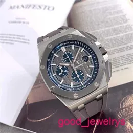 Orologio da polso AP Business Royal Oak Offshore Serie 26400IO.OO.A004CA.02 Orologio cronografo meccanico automatico per uomini Diametro di licenza a scatola completa 44mm