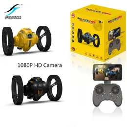 Управление Wi -Fi RC Stunt Bounce Racer Smart Camera Video Demote Highspeed Гибкий вращение колеса Buggy Truck Radio Control Jump Toys