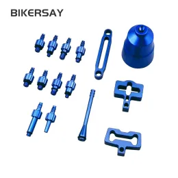 Verktyg legering Joint Bicycle Hydraulic Disc Brake Oil Bleed Kit Tools for Shimano Sram Avid Magura Series MTB Road Bike Brake Repair Tool