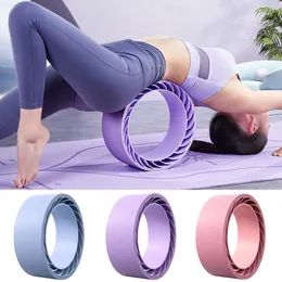 TPE PP Pilates Rad Rolle Yoga Kreise Roller Back -Übungswerkzeug Gewichtsverlust Magie Taille Fitnesszubehör 240415