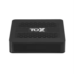 Tox4 스마트 TV 박스 RK3528 안드로이드 13 4GB 32GB BT5.0 AV1 1000M LAN 2.4G 5.8G 듀얼 WiFi 4K 멀티미디어 플레이어 세트 상단 상자