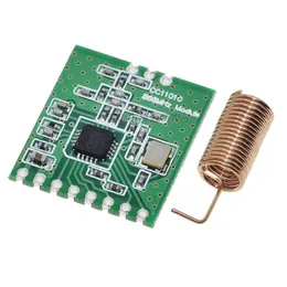 Modulo wireless CC1101 Antenna a trasmissione a lunga distanza 868MHz FSK GFSK ASSICHE INTERFACCIA SPI a 64 byte per Raspberry Pi