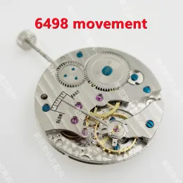 Kits 6498 Movement 17 Jewels Watch Hand Winding Mechanical Movement at 6 o'clock For ST3621/ETA 6498 Watch Men Wristwatch