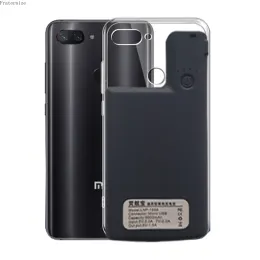 Случаи для Xiaomi Mi 8 8 SE. Внешнее зарядное устройство для зарядного устройства для xiaomi Mi 8 Lite Portable Power Bank Зарядка покрытия Powerbank Capa