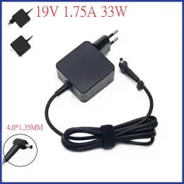 Laddare 4.0x1.35mm 19V 1.75A 33W AC Adapter Power Laptop Charger för ASUS X200M S200E X201E X202E X200CA K200MA F200CA E203NA Notebook