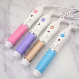Straighteners 110240V Portable Travel Electric Mini Hair Curler Curling Iron Fast Small Tourmaline Ceramic Wavy Tong Hair Styling Tool