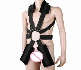 Nxy Rondage Высококачественные секс -игрушки для пар самостоятельно повязка плеча взрослые связывание SM SM Slave Kking 04144000141