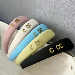 5Styles Designer Brand Hair Band Letter Headband Women Stretch Cross Hairbands Sport Headband Headwrap Girls Fashion Hair Accessories