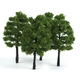 Flaschen 1: 100 Modellbaum DIY Dekorieren Sie grüne Kunststoff 20 Stk. Bauen Sie hoch simulierter Mikrolandschaftszug