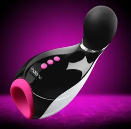 Syrenka Męska Masturbator 7 Prędkość wibracja USB ładowanie Bluetooth inteligentny seks głęboki gardło gardło robota kubek seksu dla mężczyzn MAL5310748