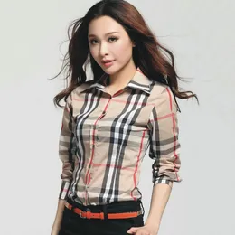 Luksusowa designerska koszula Koszulka Plaid Casual Shirt Męska koszula z długimi rękawami