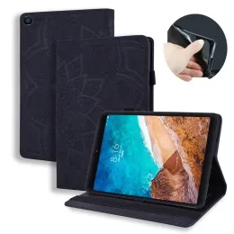 Xiaomi Mi Pad 4 8インチのケースXiaomi Mipad 4 Plus / Mi Pad 4 Plus Flower 3D Leather Embossed Tablet Cover Fundaのケース