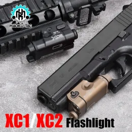 Lights Tactical Gun Flashlight XC1 SF Flashlight Scout Scout Light для Glock Optics Оружие XC2 Лазерная факел AIM XC1/XC2 Металлическая светодиодная лампа