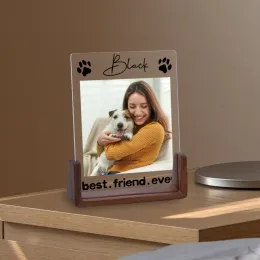 Frames Pet Memorial Bilderrahmen unser personalisierter Name bester Freund aller Zeit