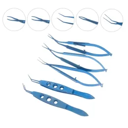 Filters Titanium Lens Holding Forceps Intraocular Lens Ophthalmic Implantation Forceps Surgical Instrument