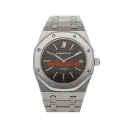 Szwajcarskie luksusowe zegarki AP Automatyczne zegarek Audemar Pigue Royal Oak Ultra Sottile Automatico Aciaio da Braciliale Orologio Hbwu
