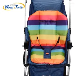 Kinderwagen Teile Regenbogen Babykissen Sitzpectingchair Cart Matte für Wagenstühle Kinderwagenzubehör