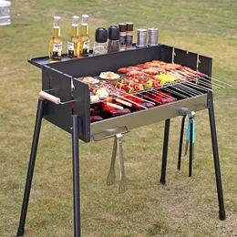 BBQ Ofen Home BBQ Outdoor Rauchloses BBQ Charcoal Couryard BBQ Tragbare BBQ Ofen -Lieferungen Tools 240424