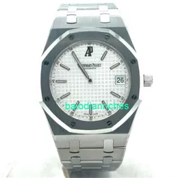 AP herrklocka Automatiska klockor Audemar Pigue Royal Oak Automatisch 39mm Stahl Herrenuhr 15202st.OO.0944st.01 FNOL