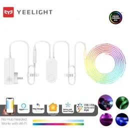 Strips Global Version Yeelight Aurora Smart LightStrip 1s 2m till 10m LED RGB Färgglad WiFi Light Strip för App Alexa Assistant HomeKit