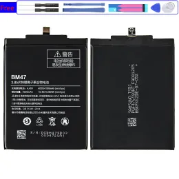 Batterie BM47 Batteria di sostituzione per Xiaomi Redmi 3 3S 4x 3Pro Hongmi 3 3S 4x Bateria 4100Mah BM 47 BM47 +Numero di tracciamento