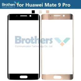 Filtros lentes de vidro externo frontal para huawei mate 9 pro mate9pro toque tel girda para mate9pro front lcd lente lente de vidro substituto novo