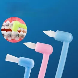 Чистящие средства по зубцам междентальная щетка мягкая щетина ортодонтические брекеты Очистка зубной щетки