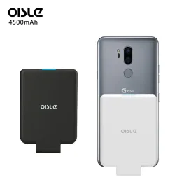 Laddare Oisle High Capacity Slim Battery Charger Fall för LG G7 Thinq Plus K52 K31 Extern Pack Backup Power Bank Portable Fast Charger