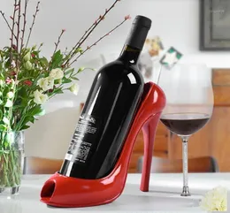 Porta di vino con scarpa da tacco ad alto contenuto di bottiglie di vino rosso porta per le ganci per letta per cestino regalo accessori per la casa arredamento per la casa cucina utensile16603387