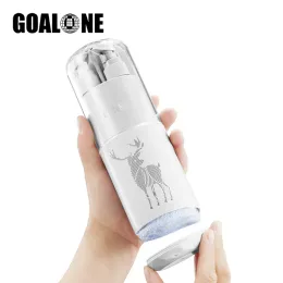 Heads Goalone Travel Wash Cup Set Portable Tandborste Holder Badrum Cup toalettartiklar Lagringslåda Multifunktionell researrangör Box