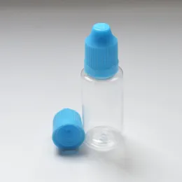 Bottles 50pcs Empty 20ml Plastic Dropper Vial with Childproof Cap for Eye Drop Liquid Clear Pet Needle Bottle