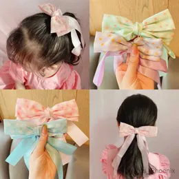 Accessori per capelli Nuovi bambini carini colos a doppio streamer ornamento clip per capelli per capelli ragazze adorabili barrette dolci capelli per bambini accessori per capelli