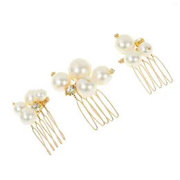 Clip per capelli 3pcs pettine da sposa pettine pezzi Marrige Accessorio per stile fai -da -te