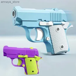 Gun Toys Childrens Toy Guns Model 3D Mini 1911 Gravity Printing Fidget Toy For Kids Adults Stress Relief Toy Children Decompression Giftl2404