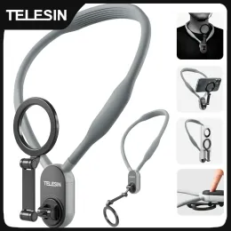 Stage Telesin Silicone Telefono Monte Magnetica Rilascio rapido per iPhone 15 14 13 12 11 Samsung Huawei Xiaomi Accessori telefonici