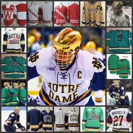 Kob 4 Riley Sheahan Hockey Jersey 10 Kyle Palmieri 22 Andrew Peeke Stephen Johns Tim Wallace Ben Simon Di Thomas Di Pauli Wisconsin Ice Jersey